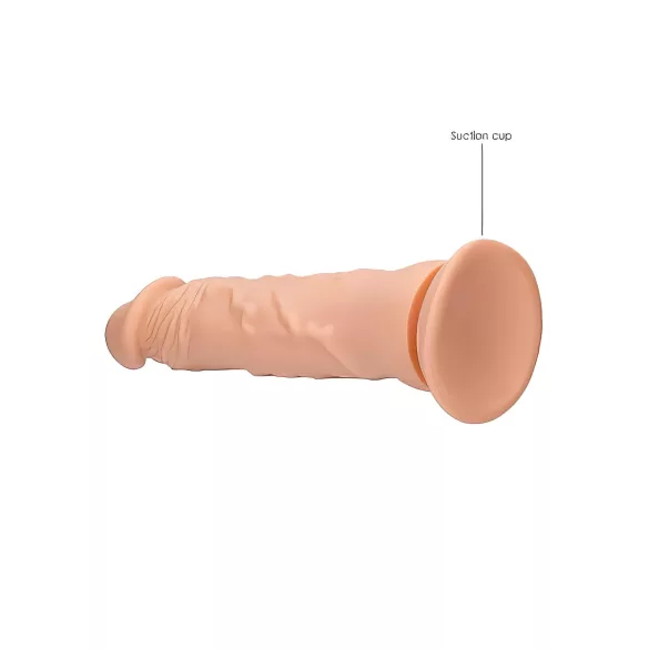 RealRock Dong 10 - élethű dildó (25cm) - natúr