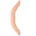RealRock Double Dong 14 - dupla dildó (36cm) - natúr