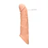 RealRock Penis Sleeve 8 - péniszköpeny (21 cm, testszínű)