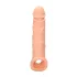 RealRock Penis Sleeve 8 - péniszköpeny (21 cm, testszínű)