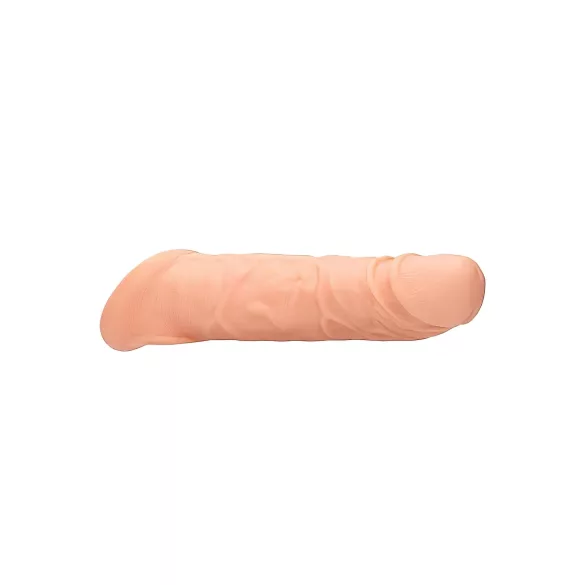RealRock Penis Sleeve 8 - péniszköpeny (21 cm, testszínű)