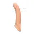 RealRock Penis Sleeve 9 - péniszköpeny (21,5cm) - natúr