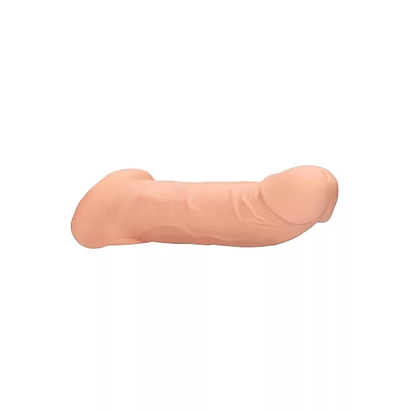 RealRock Penis Sleeve 9 - péniszköpeny (21,5 cm, testszínű)
