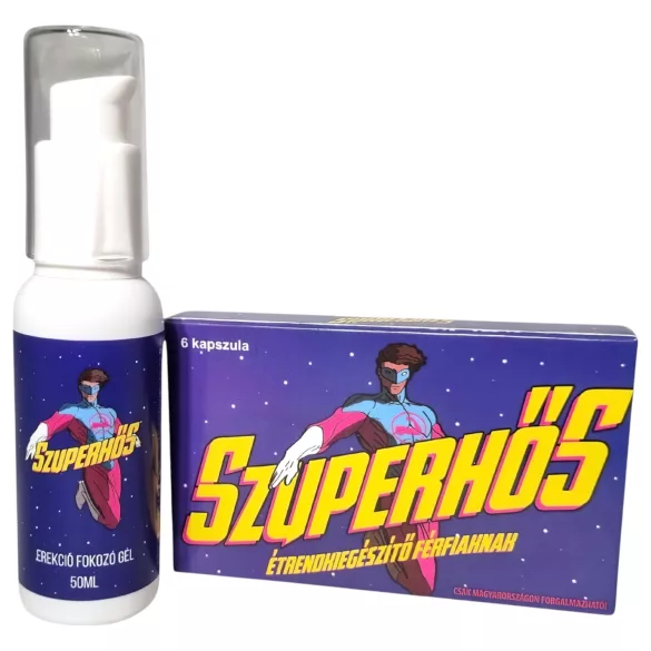 Szuperhős - erekció fokozó gél (50ml)