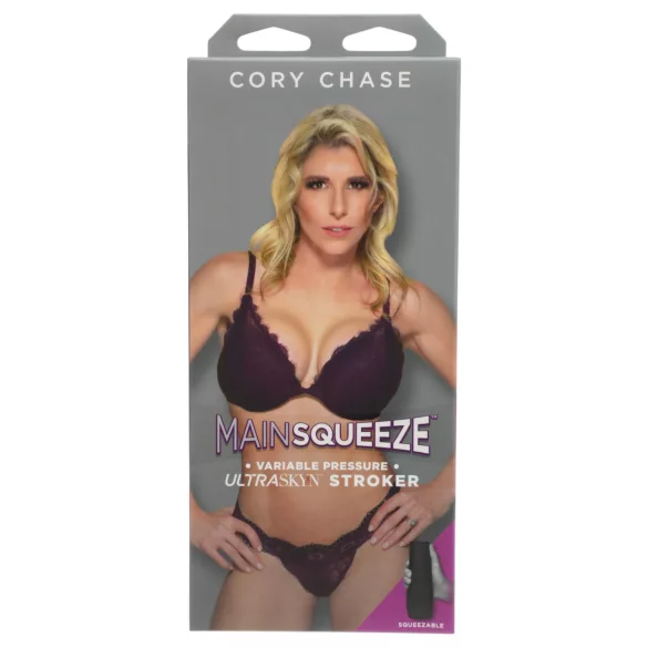 Doc Johnson Main Squeeze Cory Chase - élethű műpunci maszturbátor (testszínű)