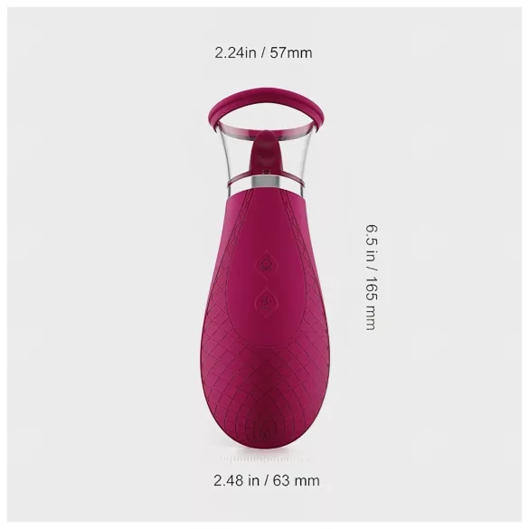 Honey Play Box Scioness - szívó, nyaló csiklóizgató vibrátor (pink)