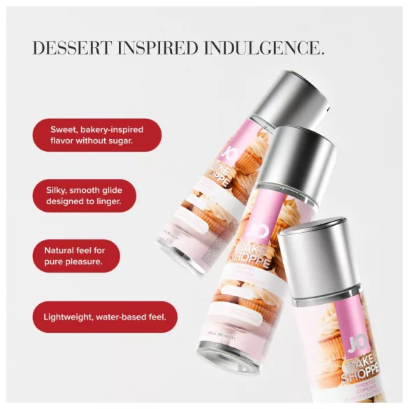 System JO Bake Shoppe - ízes síkosító, cukormázas muffin (60ml)