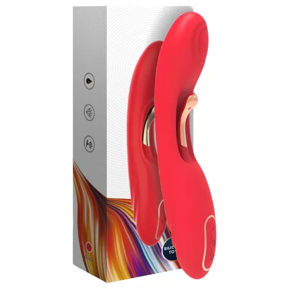Bestoy - nyelves G-pont vibrátor (piros)