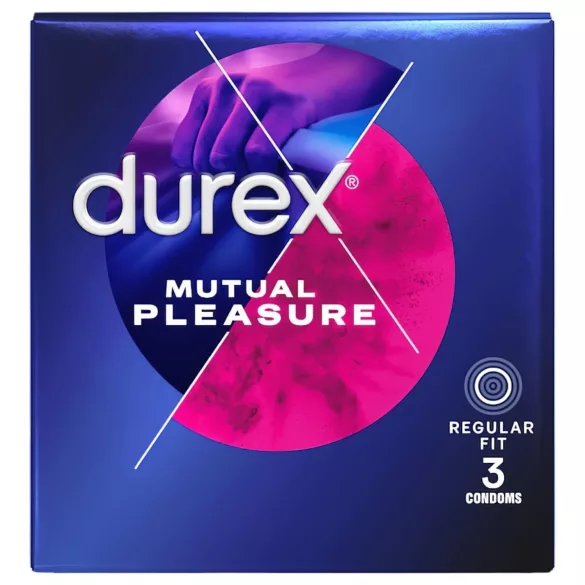 Durex Mutual Pleasure - késleltető óvszer (3 db)