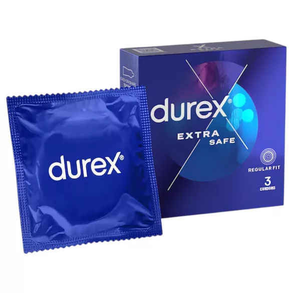 Durex Extra Safe - biztonságos óvszer (3 db)