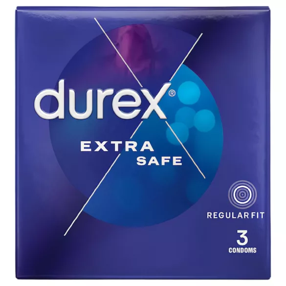 Durex Extra Safe - biztonságos óvszer (3 db)