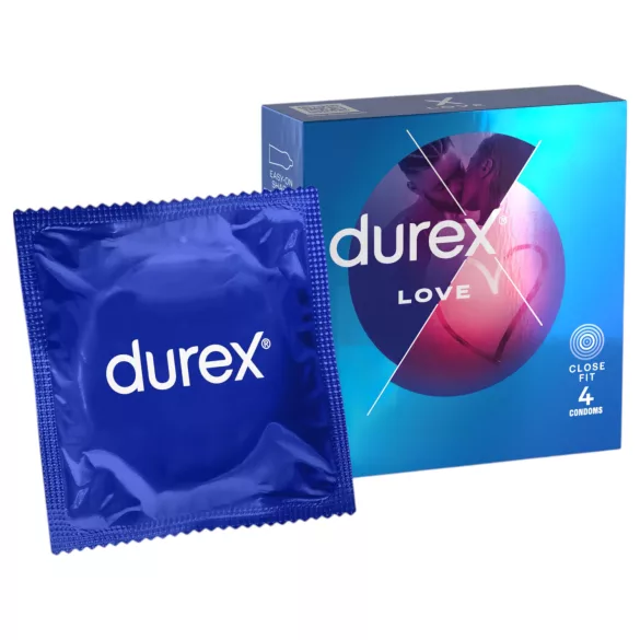 Durex Love - Close Fit óvszer (4 db)