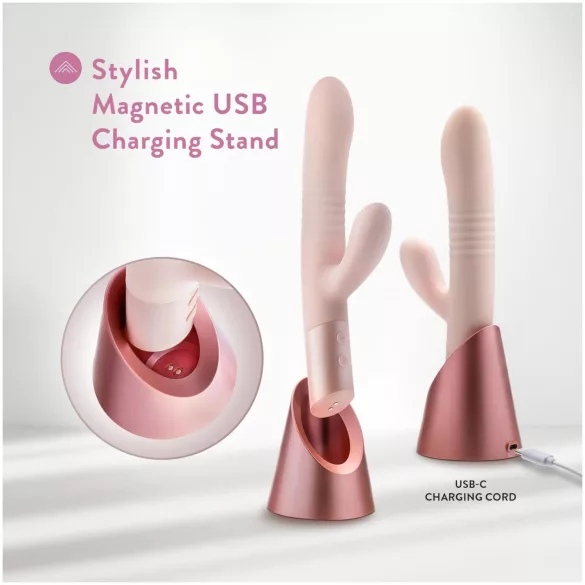 Blush Fraya - csiklókaros lökő vibrátor (pink)