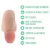 Blush UrSelf Affirm - élethű műpénisz (testszínű) - 13 cm