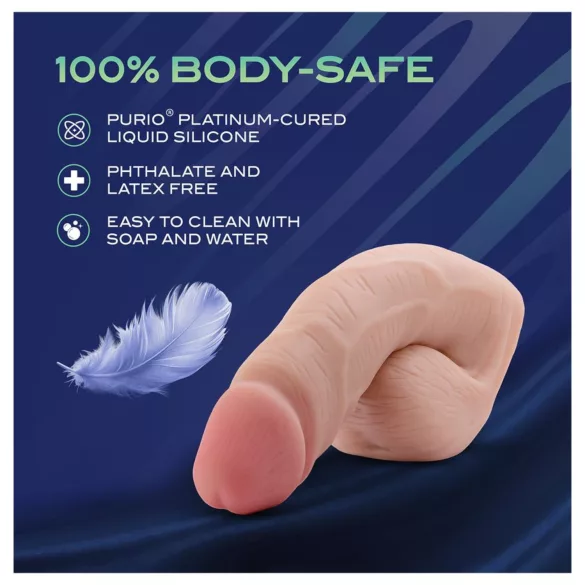 Blush UrSelf Affirm - élethű műpénisz (testszínű) - 13 cm
