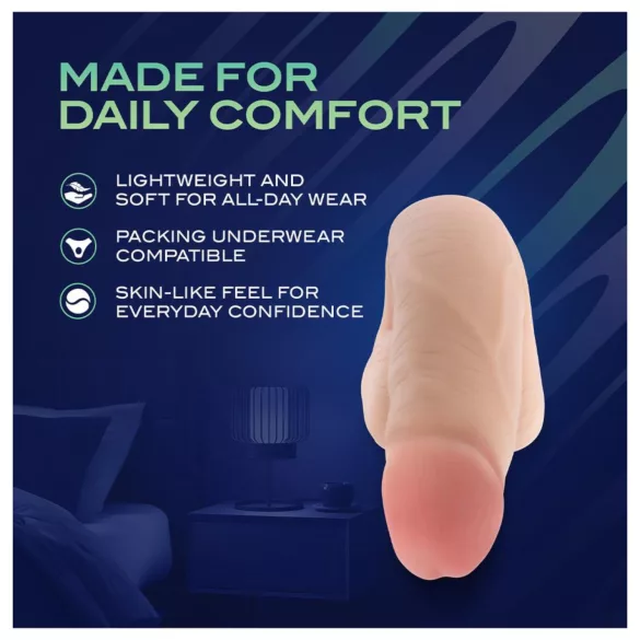 Blush UrSelf Affirm - élethű műpénisz (testszínű) - 13 cm