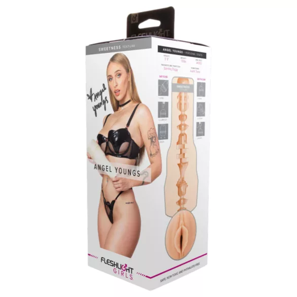 Fleshlight Angel Youngs - élethű vagina (testszínű)