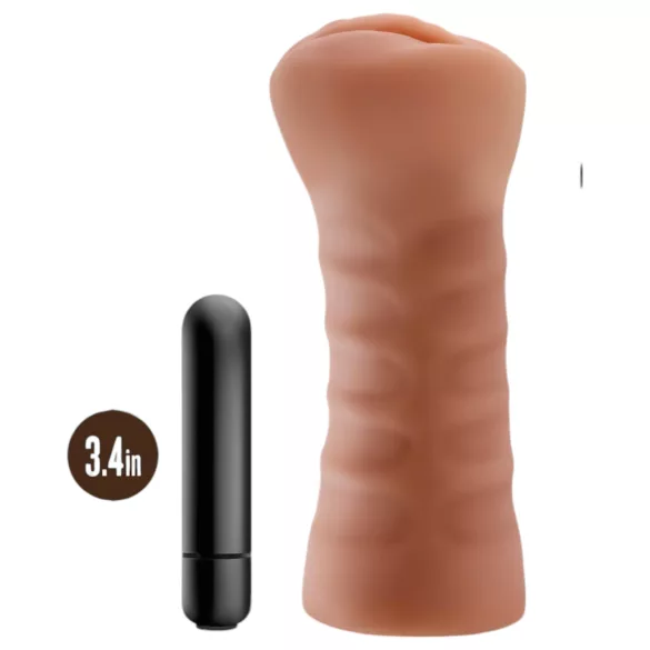 M For Men Sofia - vibráló műpunci (testszínű)
