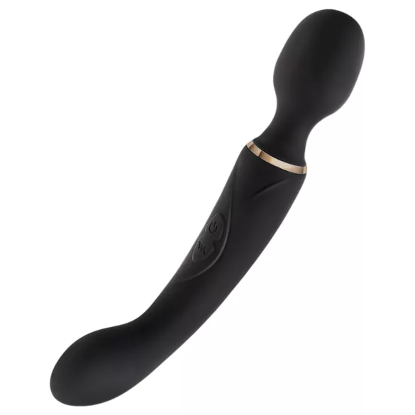 Blush Lush - 2 az 1-ben wand és G-pont vibrátor (fekete)