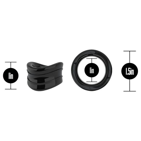 Stay Hard Beef - erős herenyújtó (fekete)