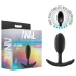 Anal Adventures Platinum M - anál plug (fekete, közepes)