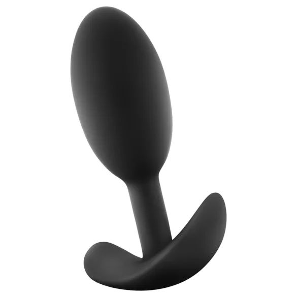 Anal Adventures Platinum M - anál plug (fekete, közepes)