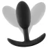 Anal Adventures Platinum M - anál plug (fekete, közepes)