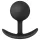 Anal Adventures Platinum Vibra Plug - anál dildó (fekete)