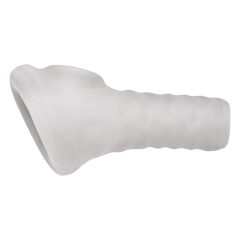   Perfect Fit Breeder - nyitott péniszköpeny (10 cm) - tejfehér