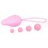 Intimichic I 2.0 - variálható gésagolyó szett (pink)