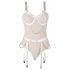 Subblime 954291 - láncos, áttetsző body szett - fehér (L-XL)