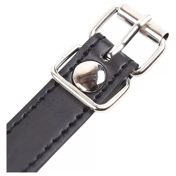 Latetobed - száj formájú szilikon szájpecek (fekete)