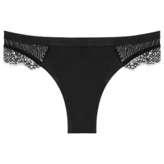 Adalet Flora Normal - menstruációs bugyi (fekete)