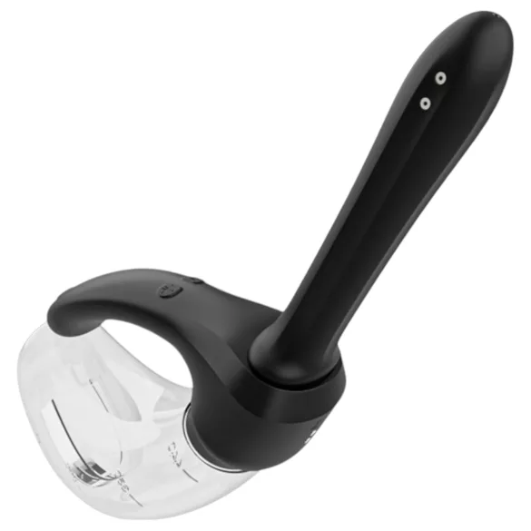 Afterdark - automata, vibrációs anál tisztító (átlátszó)