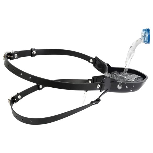 Latetobed - szájpecek itatóval (fekete)