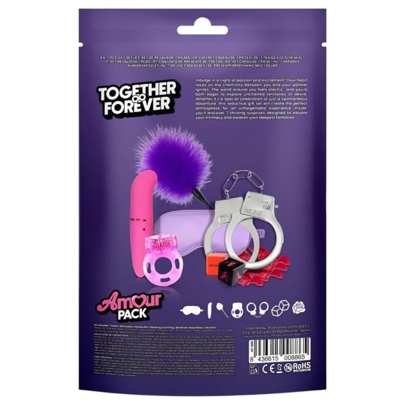 Amour Pack Together - kezdő szett vibrátorral - 7 részes