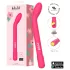 Adalet Gently - App-vezérelt G-pont és prosztata vibrátor (pink)