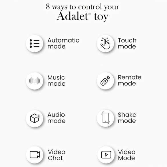 Adalet Gently - okos G-pont és prosztata vibrátor (lila)