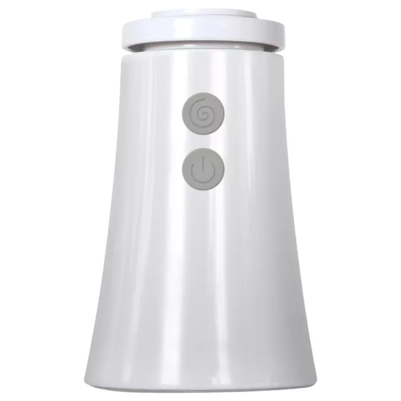 Zero Tolerance - akkus rezgő-szívó maszturbátor (átlátszó)