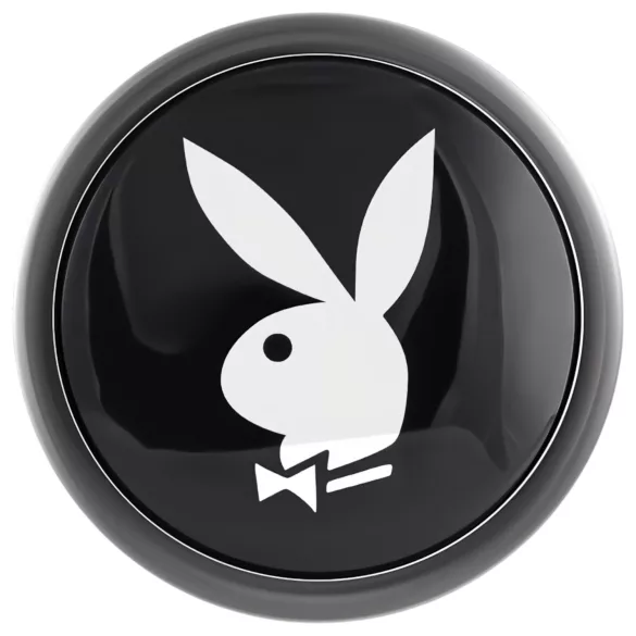 Playboy Tux - butt plug - kicsi (ezüst)