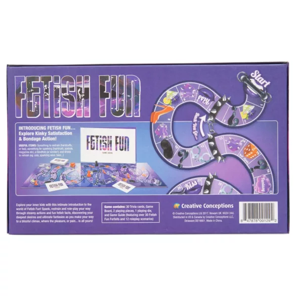 Fetish Fun - erotikus társasjáték pároknak (angol nyelvű)