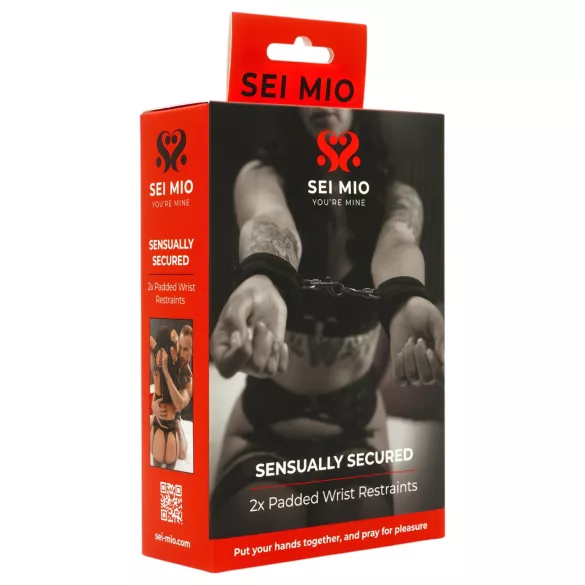 Sei Mio - puha bilincs (fekete)