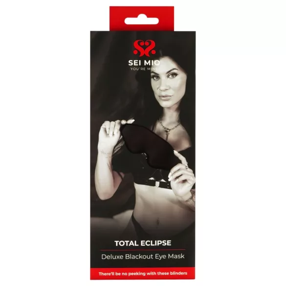 Sei Mio - Total Eclipse szemmaszk (fekete)