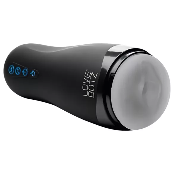 Lovebotz Auto Milker - vízálló szívó-rezgő maszturbátor (fekete)