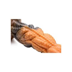   Creature Cocks Ravager - textúrált szilikon dildó - 20cm (narancs)