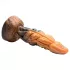 Creature Cocks Ravager - textúrált szilikon dildó - 20cm (narancs)
