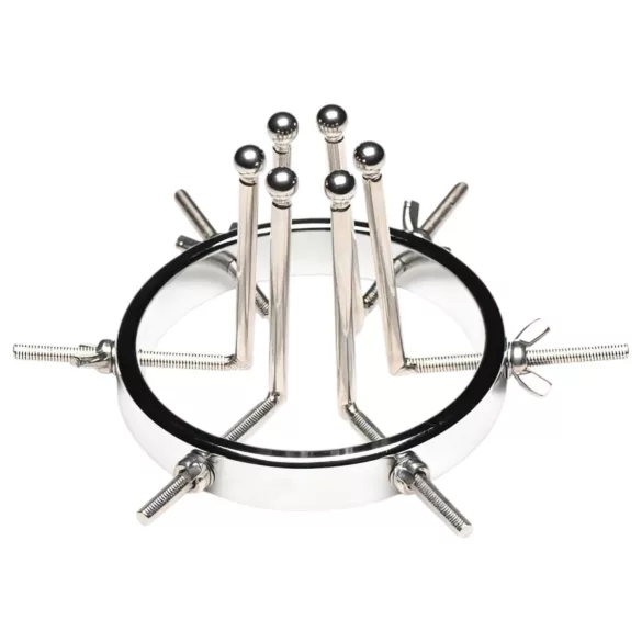 XR Brands Oculus - rozsdamentes acél tágító (ezüst)