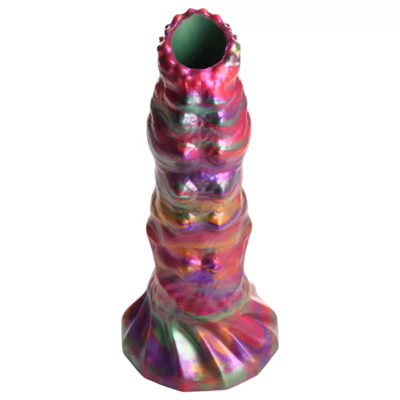 Creature Cocks Larva - ovipozitor űrlény dildó (szivárvány)