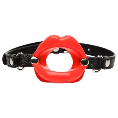 XR Brands - szájpecek BDSM játékhoz (piros)