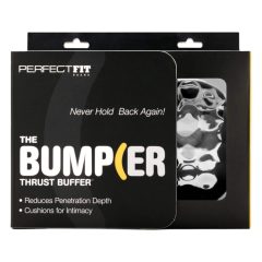   Perfect Fit The Bumper - here- és péniszgyűrű szett - fekete (2 db)